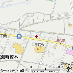 三重県津市芸濃町椋本3718周辺の地図