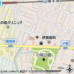 兵庫県姫路市広畑区小坂91-1周辺の地図