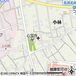 静岡県浜松市浜名区小林1623周辺の地図