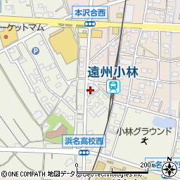 静岡県浜松市浜名区小林1461周辺の地図