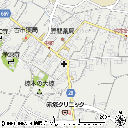 三重県津市芸濃町椋本769周辺の地図