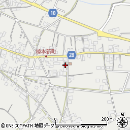 三重県津市芸濃町椋本1908周辺の地図