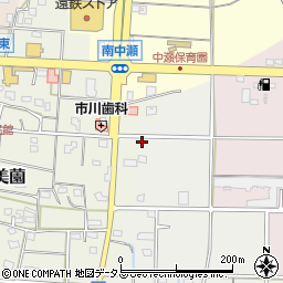 静岡県浜松市浜名区油一色397-2周辺の地図