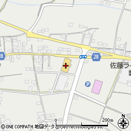 三重県津市芸濃町椋本2725周辺の地図