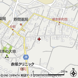 三重県津市芸濃町椋本1761周辺の地図
