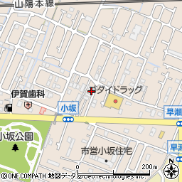兵庫県姫路市広畑区小坂32周辺の地図
