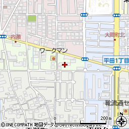 大阪府茨木市並木町22-29周辺の地図