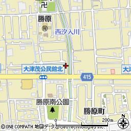 兵庫県姫路市勝原区宮田126-24周辺の地図