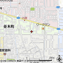大阪府茨木市並木町20-19周辺の地図