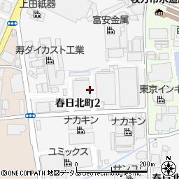 大阪府枚方市春日北町周辺の地図