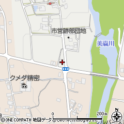 兵庫県三木市跡部2周辺の地図