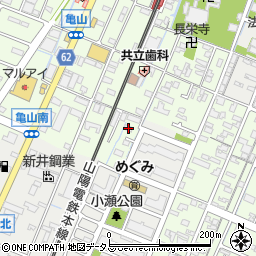 兵庫県姫路市亀山246周辺の地図