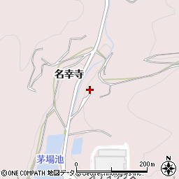 愛知県西尾市鳥羽町大谷周辺の地図