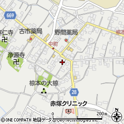 三重県津市芸濃町椋本765周辺の地図