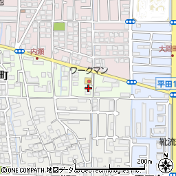 大阪府茨木市並木町21-5周辺の地図