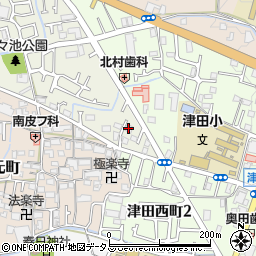 生嶋・表具店周辺の地図