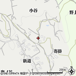 京都府相楽郡和束町別所小谷周辺の地図