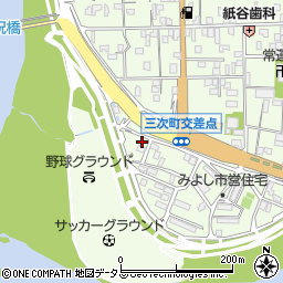 広島県三次市三次町2036-1周辺の地図