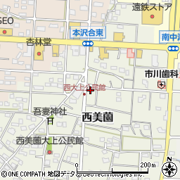 静岡県浜松市浜名区西美薗2362周辺の地図