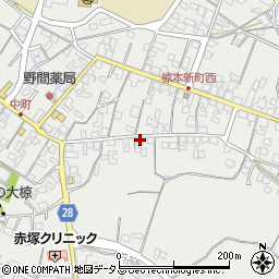 三重県津市芸濃町椋本1768周辺の地図
