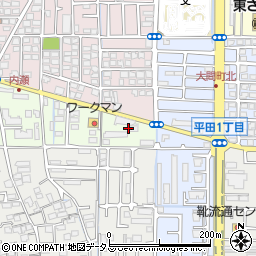 大阪府茨木市並木町22周辺の地図