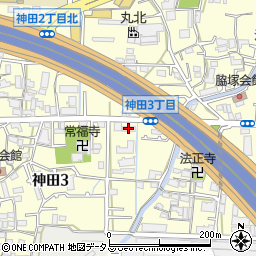 株式会社天光社　千の風物流センター周辺の地図