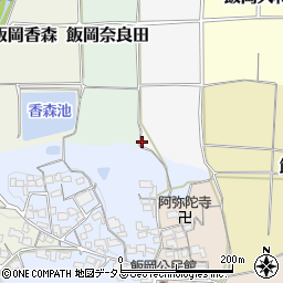 京都府京田辺市飯岡高野1周辺の地図