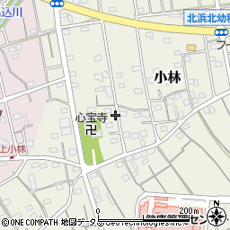 静岡県浜松市浜名区小林1623-9周辺の地図