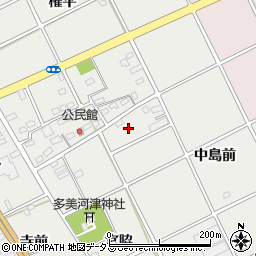 愛知県豊川市宿町中島129周辺の地図