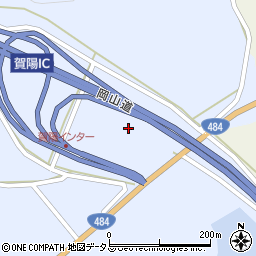 岡山県加賀郡吉備中央町西1633-1周辺の地図