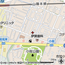 兵庫県姫路市広畑区小坂58-13周辺の地図