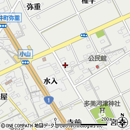 愛知県豊川市宿町中島87周辺の地図