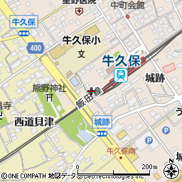 愛知県豊川市牛久保町城跡110周辺の地図