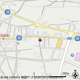 三重県津市芸濃町椋本2716周辺の地図