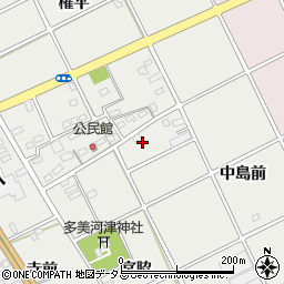 愛知県豊川市宿町中島128周辺の地図