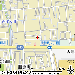 兵庫県姫路市勝原区山戸112周辺の地図