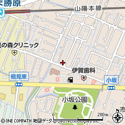 兵庫県姫路市広畑区小坂62周辺の地図
