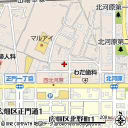 兵庫県姫路市広畑区北河原町14-5周辺の地図