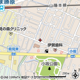 兵庫県姫路市広畑区小坂63-41周辺の地図