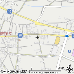 三重県津市芸濃町椋本2715-1周辺の地図