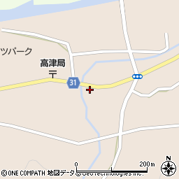 岡山県岡山市北区御津高津1290周辺の地図