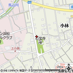 静岡県浜松市浜名区小林1630周辺の地図