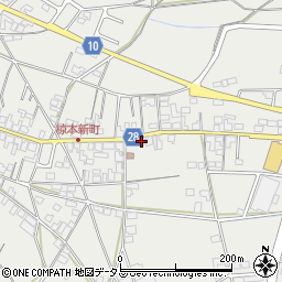 三重県津市芸濃町椋本2701周辺の地図