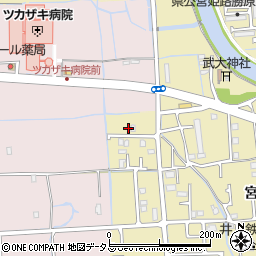 兵庫県姫路市勝原区宮田545周辺の地図