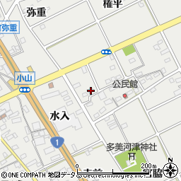 愛知県豊川市宿町中島88周辺の地図