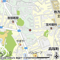 大阪府枚方市伊加賀北町周辺の地図