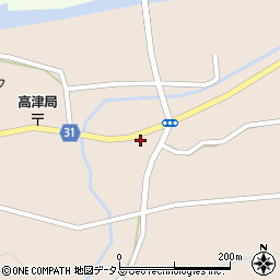 岡山県岡山市北区御津高津1283周辺の地図