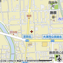 兵庫県姫路市勝原区宮田179周辺の地図