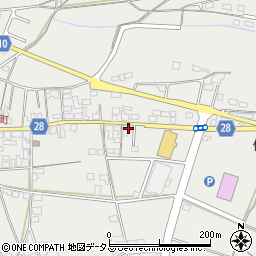 三重県津市芸濃町椋本2720-4周辺の地図