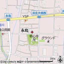 静岡県浜松市浜名区永島858周辺の地図